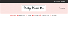 Tablet Screenshot of prettypleaseme.com